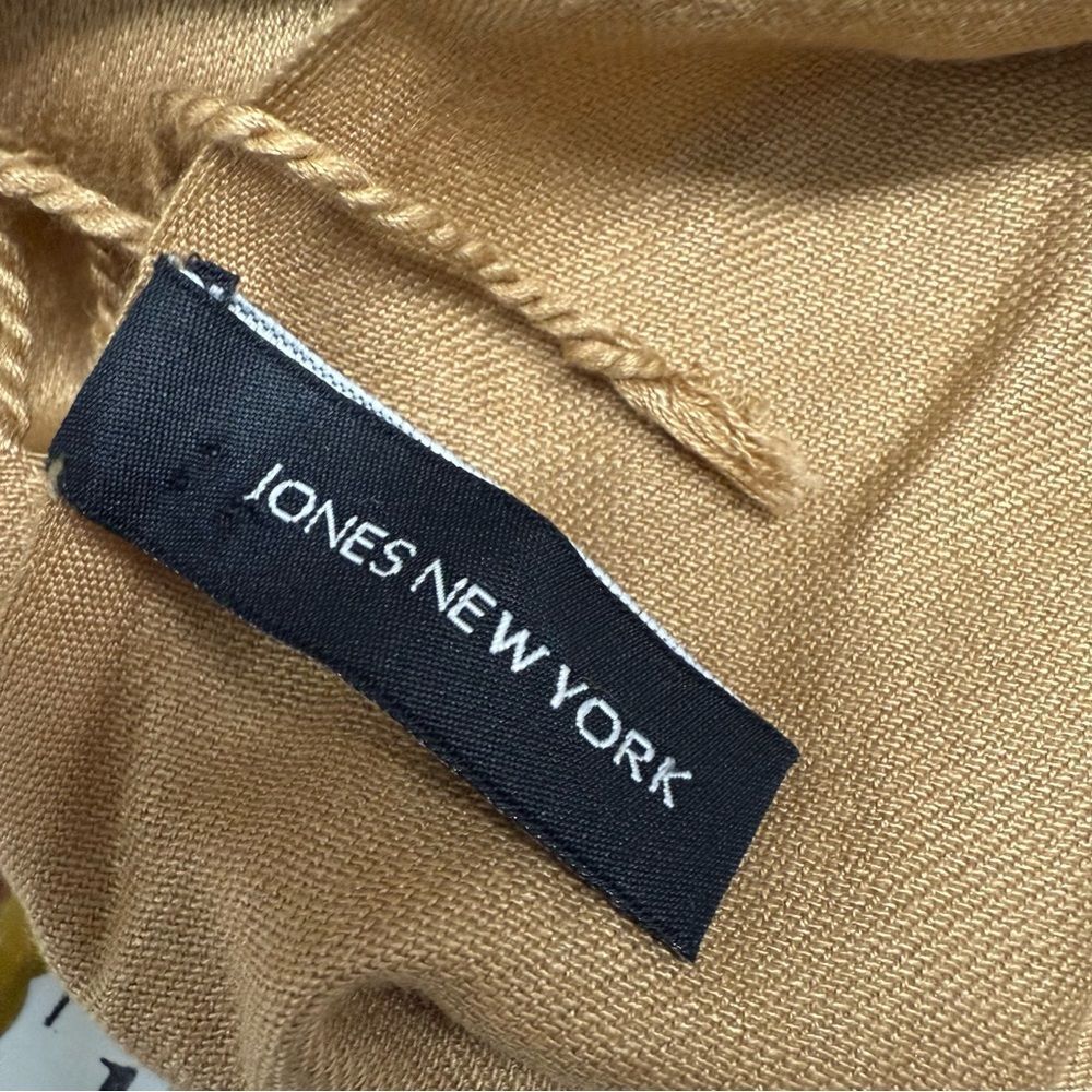 Jones New York Camel Viscose Scarf
